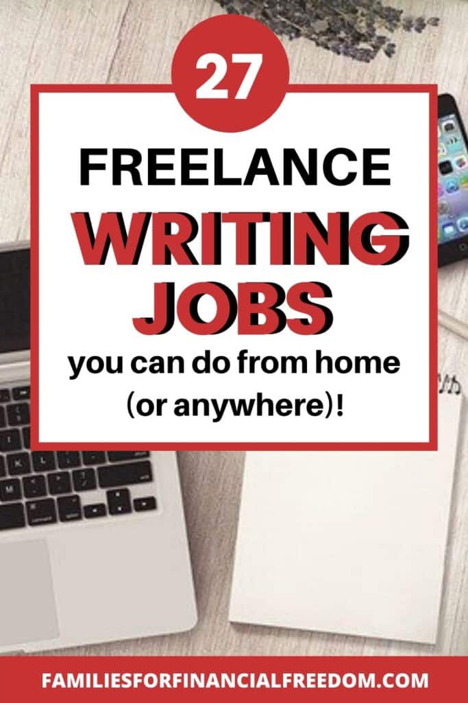 Freelance Writing Jobs From Home