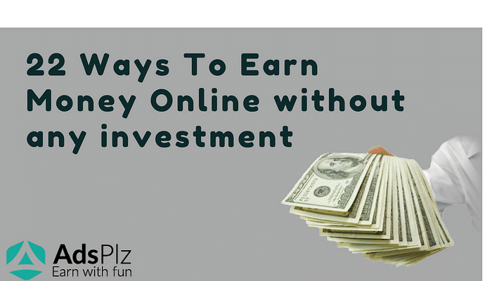 How To Earn Money Online Without Investment How To Earn Money Online Without Investment