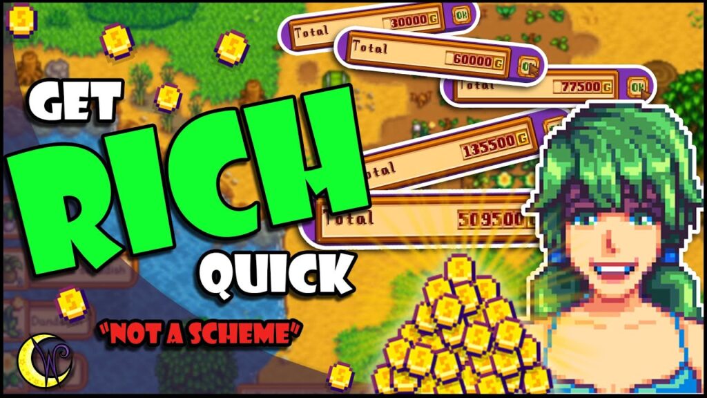 How To Make Money Fast In Stardew Valley