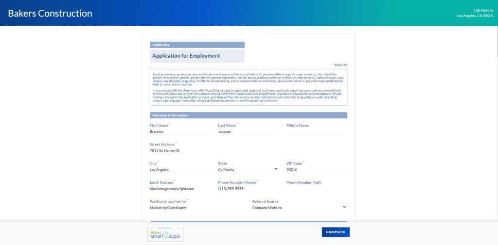 Online Job Applications Near Me