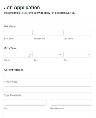 Online Job Applications Near Me
