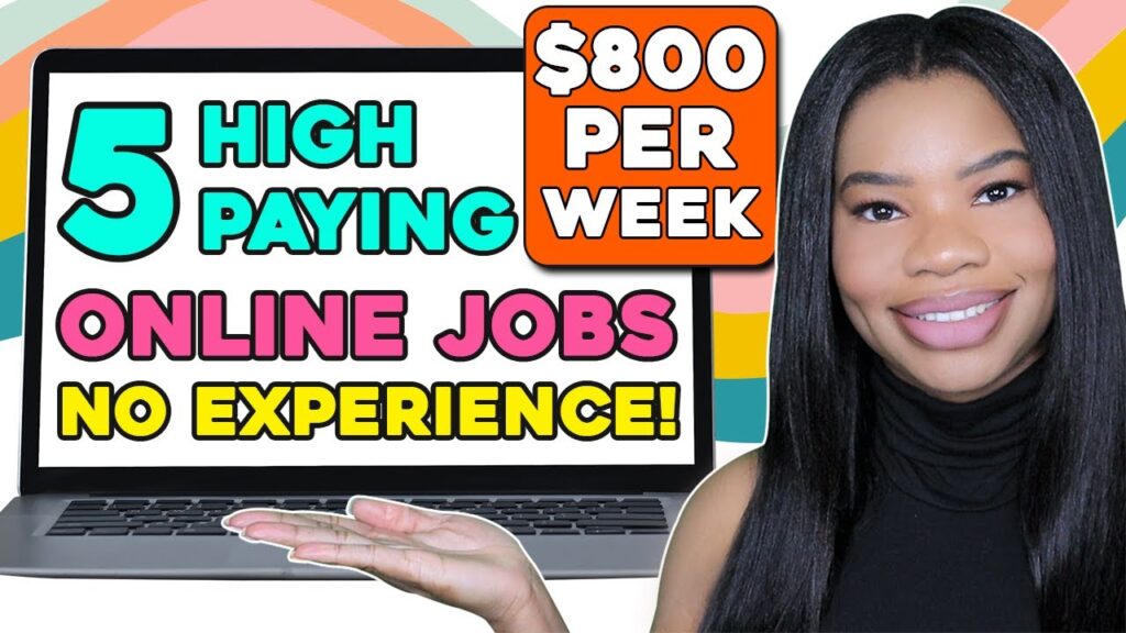 Online Work From Home Jobs No Experience