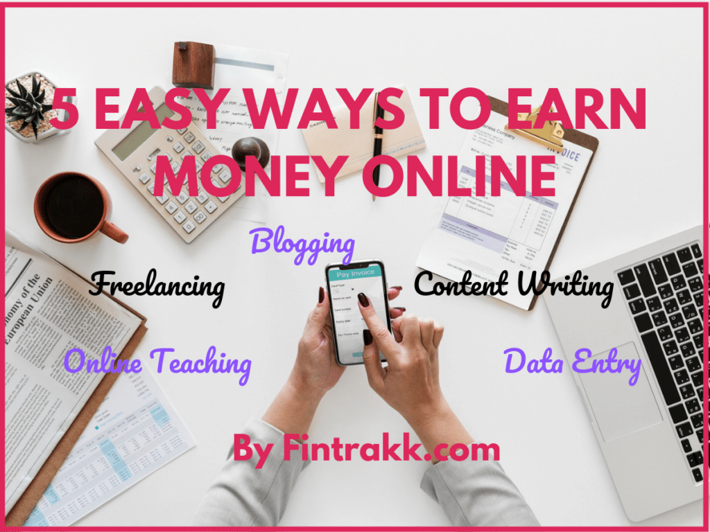 Ways To Earn Money Online At Home