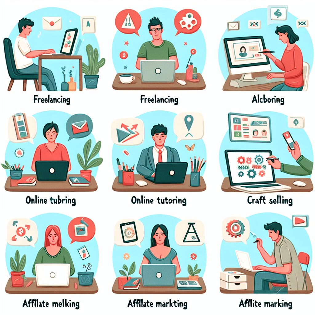 10 Easy Ways to Make Money Through the Internet