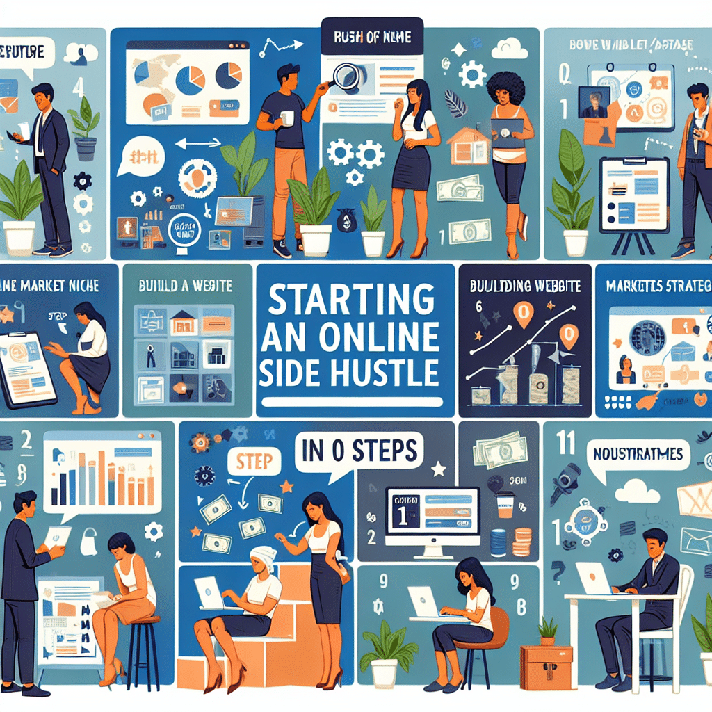 10 Steps to Start a Side Hustle Online