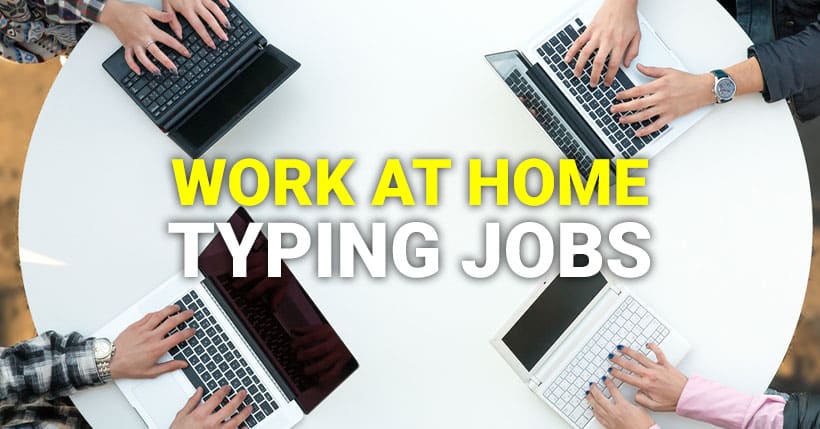 Home Based Online Typing Jobs