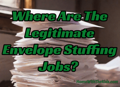 Legit Envelope Stuffing Jobs From Home