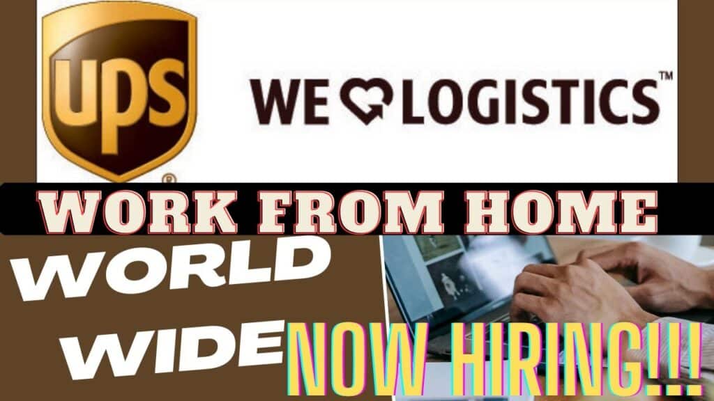 Ups Work From Home
