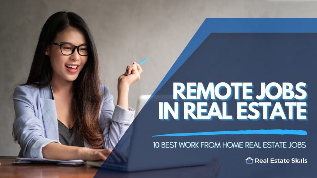 Work From Home Real Estate Jobs