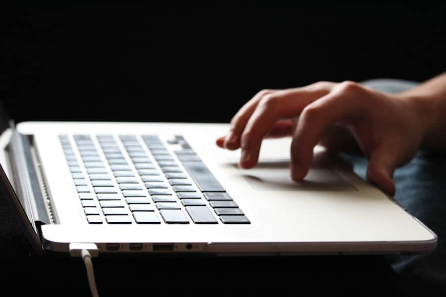 Typing keyboard