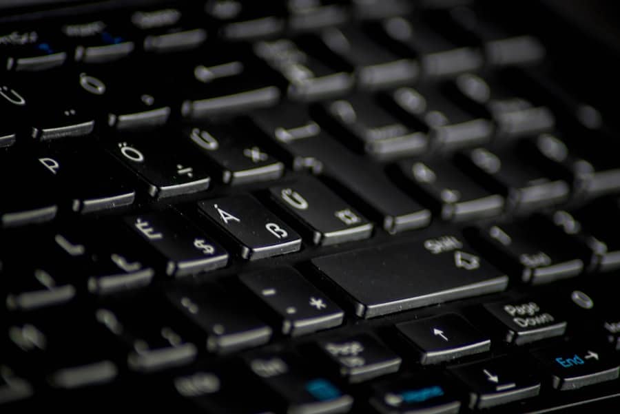 Laptop keyboard