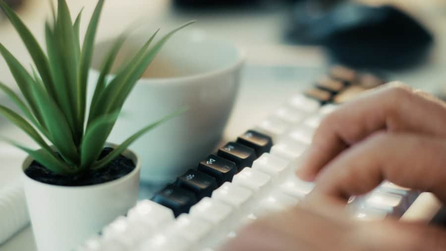 Typing software