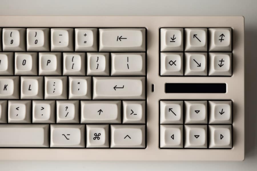 Typing interface