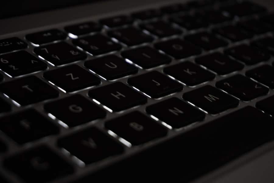 Photo Laptop keyboard