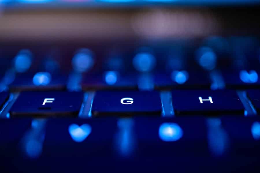 Photo Laptop keyboard