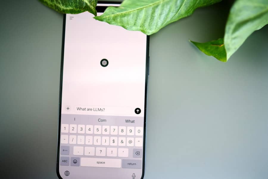 Photo ChatGPT interface