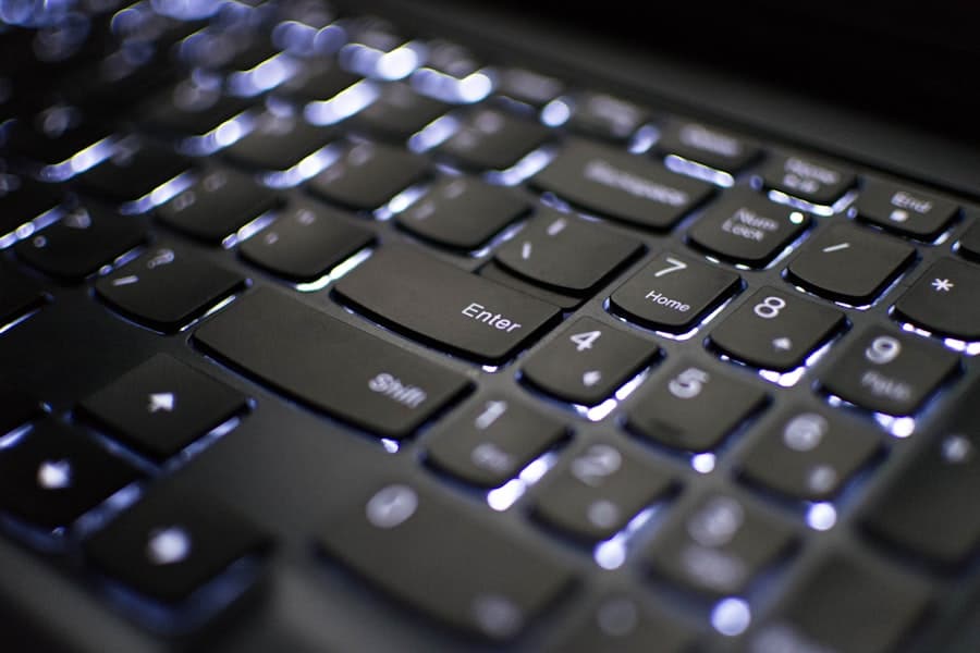 Photo Laptop keyboard