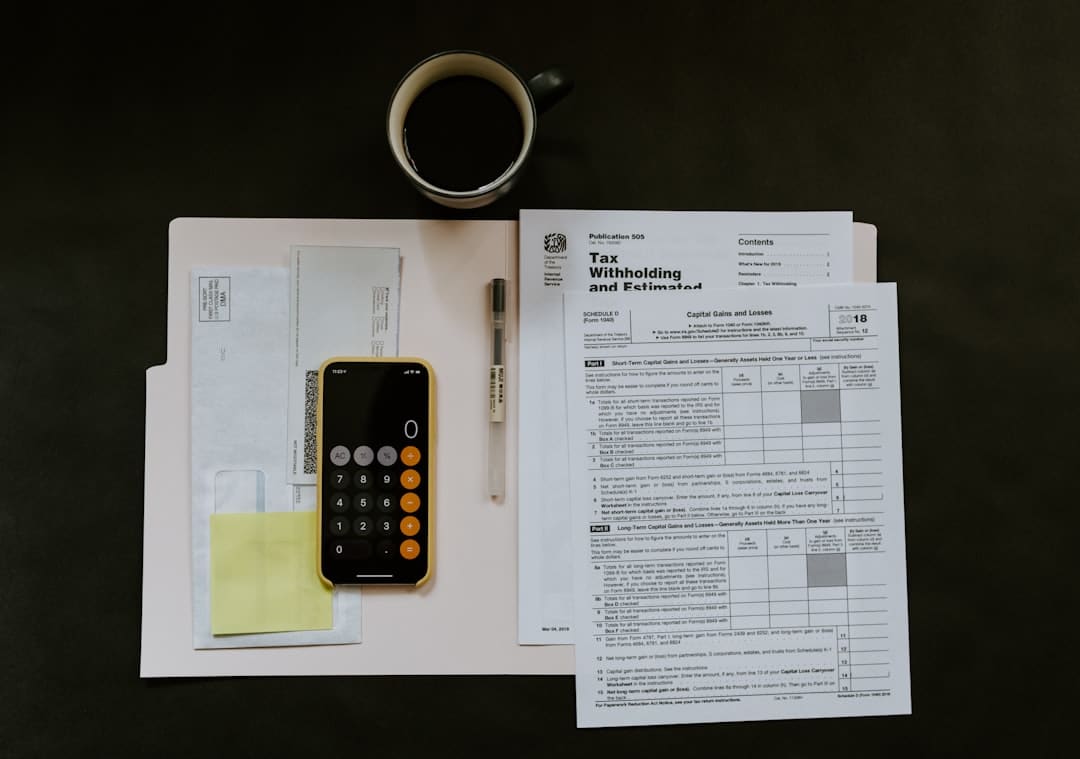 Photo Tax forms