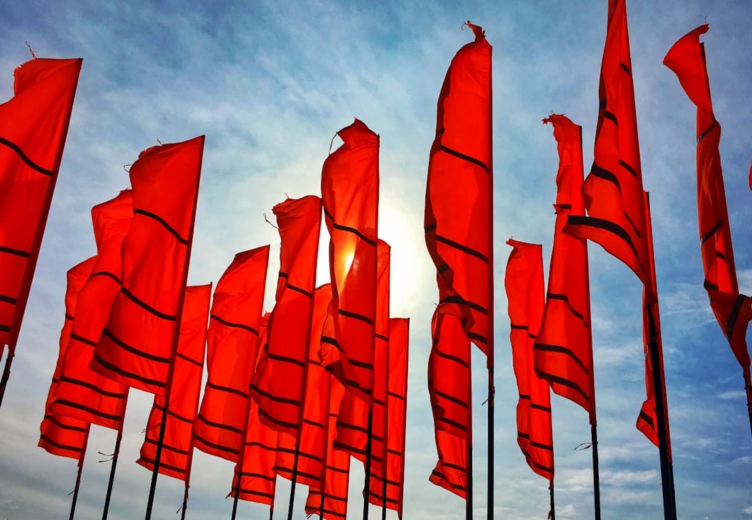 Photo Red flags