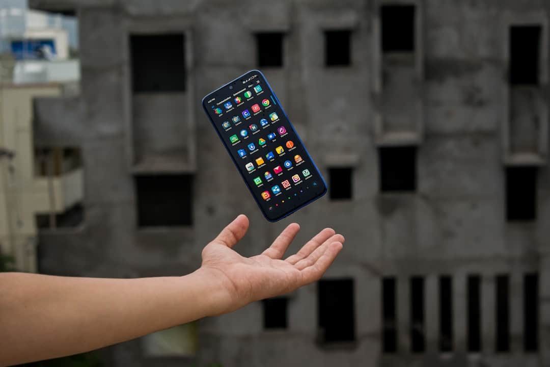 Photo Smartphone with Paypal app