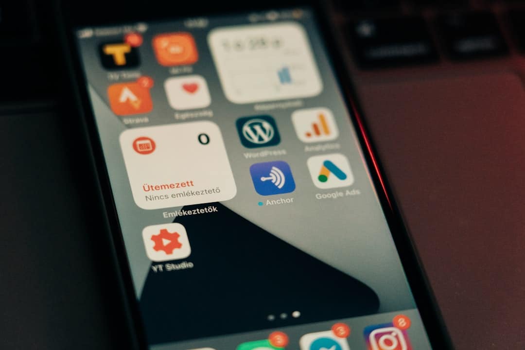 Photo Smartphone screen