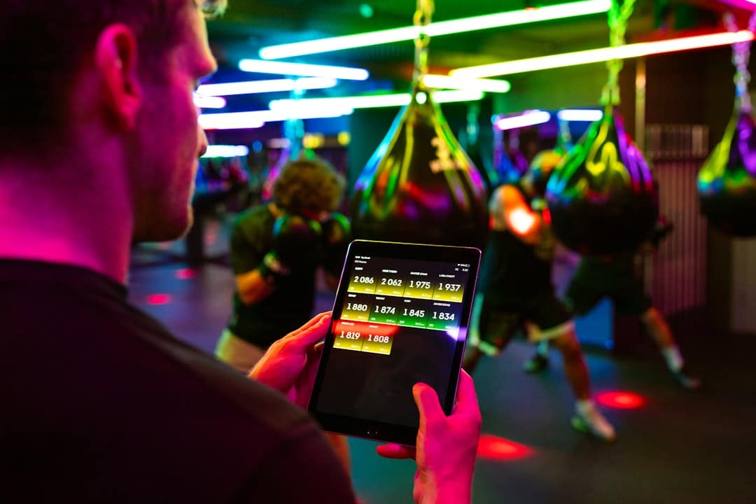 Photo Smartphone with fitness app