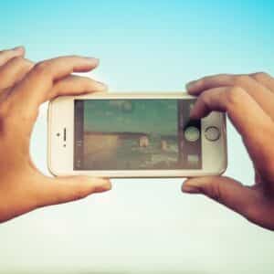Photo Smartphone with camera