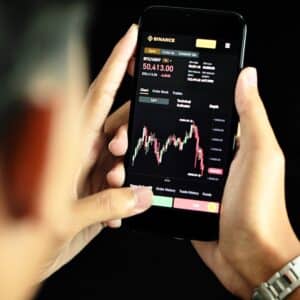 Photo Stock trading app interface