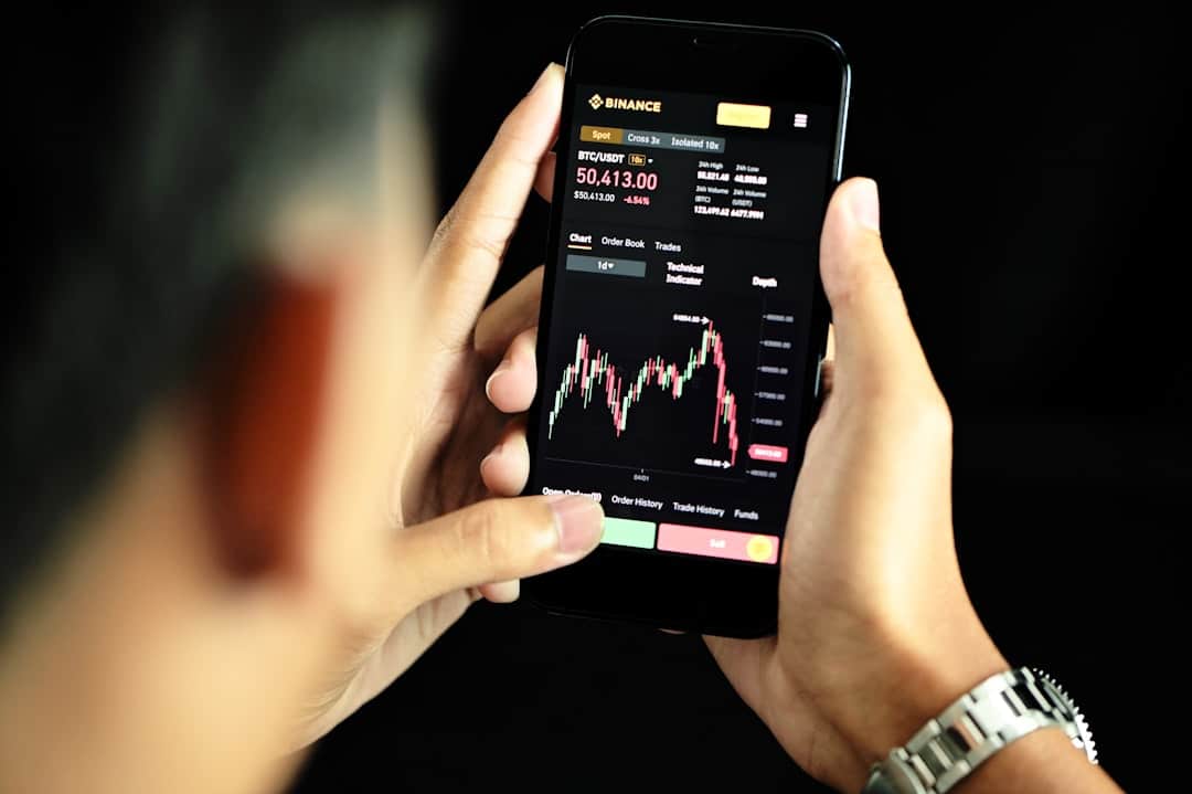Photo Stock trading app interface