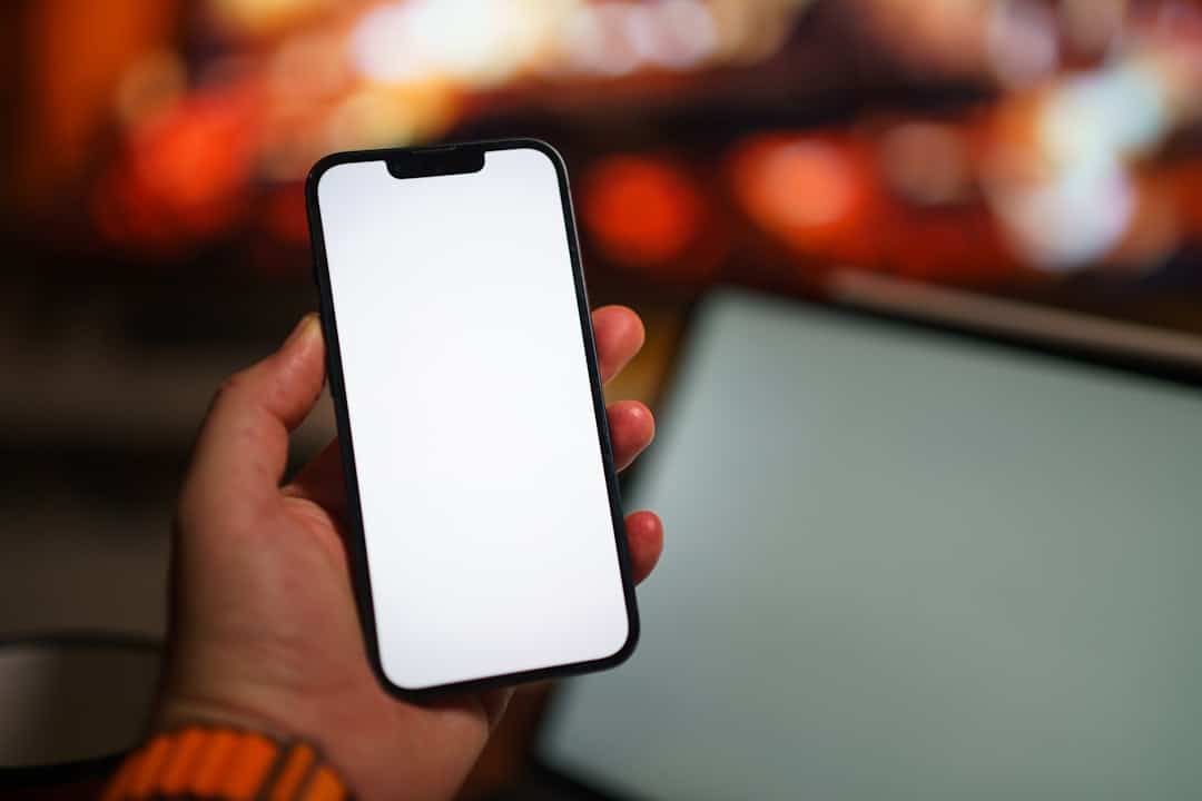 Photo Smartphone screen