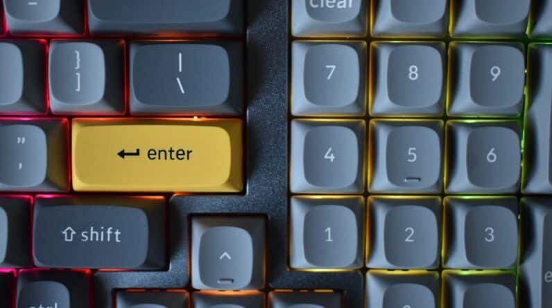 Photo Keyboard typing