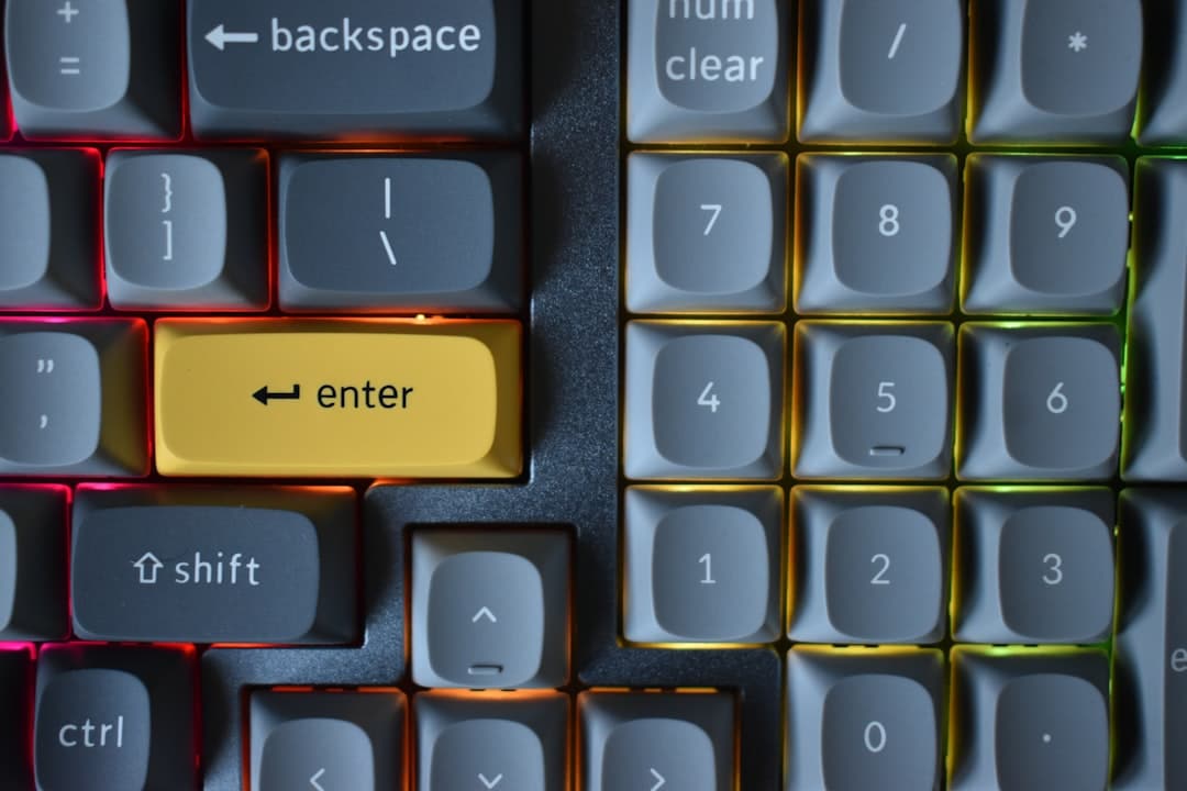 Photo Keyboard typing