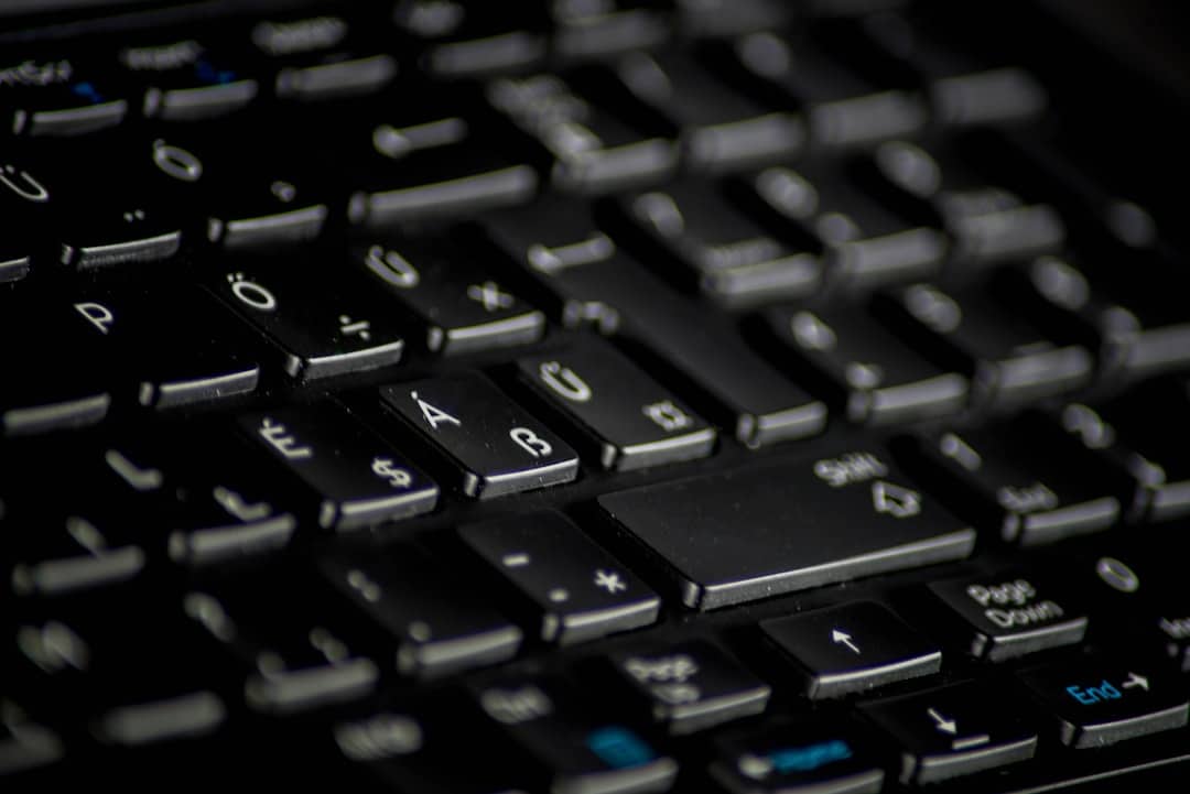 Photo Laptop keyboard