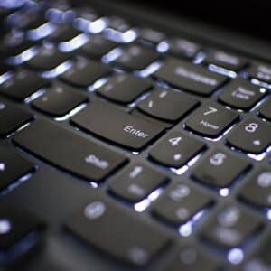 Photo Laptop keyboard