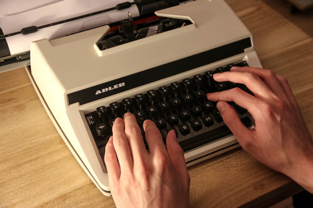 Photo Typing job