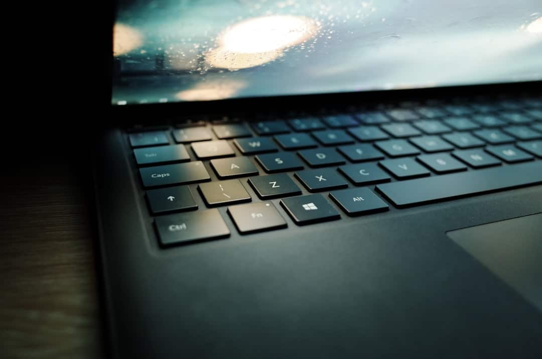 Photo Keyboard and laptop